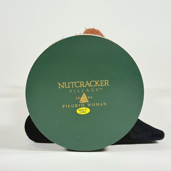 Nutcracker Village Pilgrim Girl 2004 Figurine 13" Thanksgiving Woman Decor - Picture 11 of 12